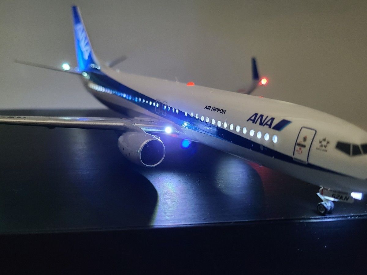 ANA BOEING 737-800 TORITON BLUE LED仕様完成品｜Yahoo!フリマ（旧