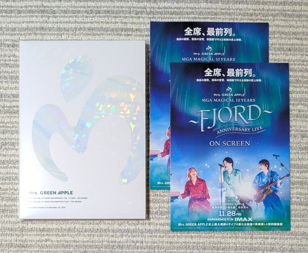 Mrs GREEN APPLE MGA MAGICAL 10YEARS FILM FJORD 映画 パンフレット