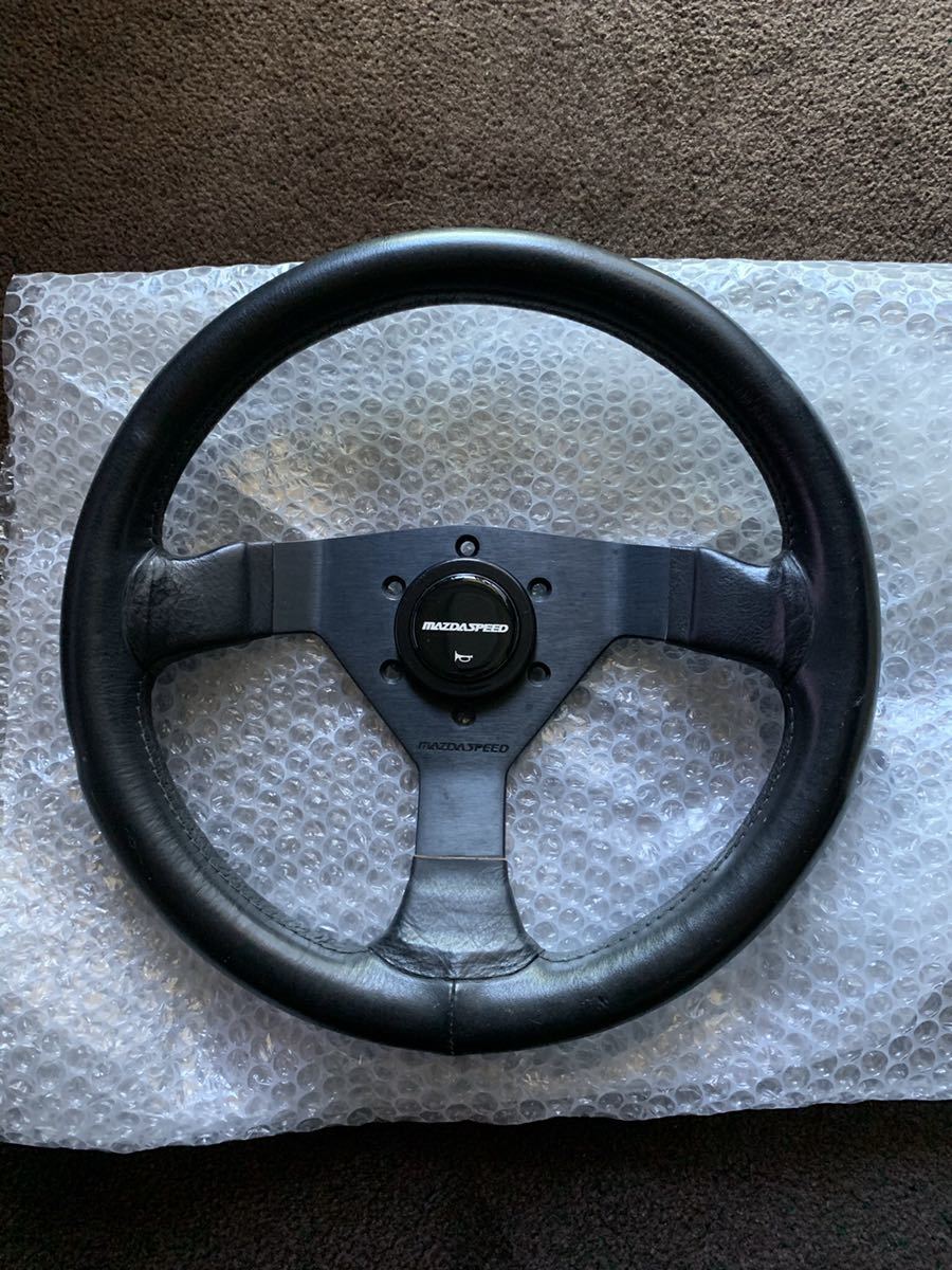 MAZDASPEED RX-7 ステアリング 本体Yahoo!オークション -「rx-7 純正
