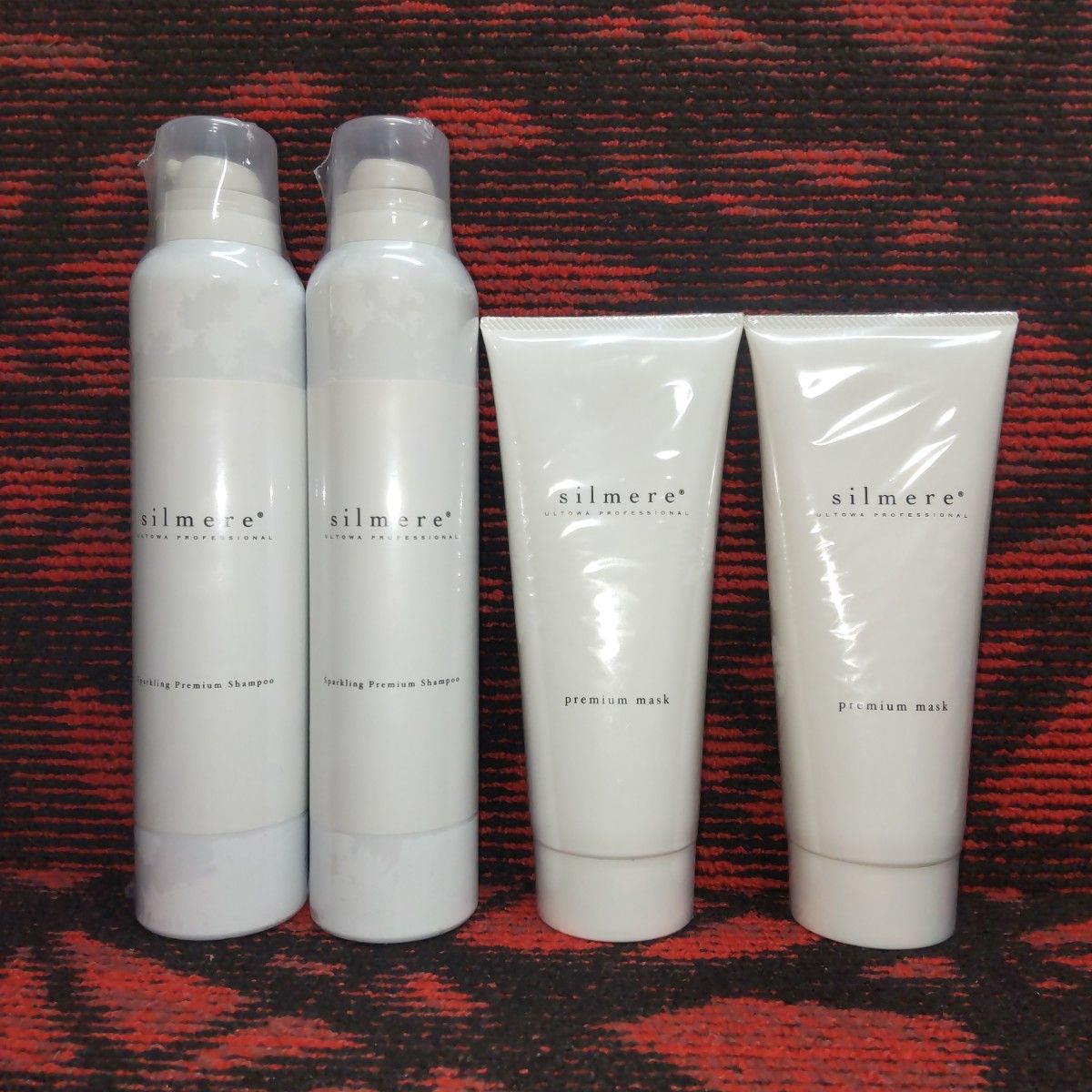 ウルトワ シルミア スパークリングシャンプーUT & ヘアマスクUT 4点