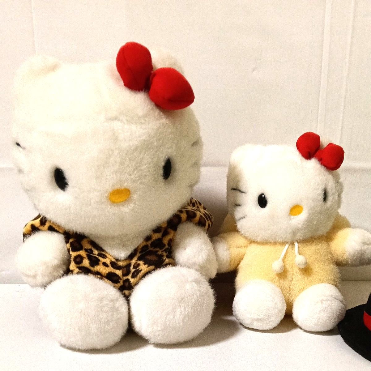 レトロ 90s ハローキティ キティ サンリオ ヒョウ柄ウサギ うさずきん