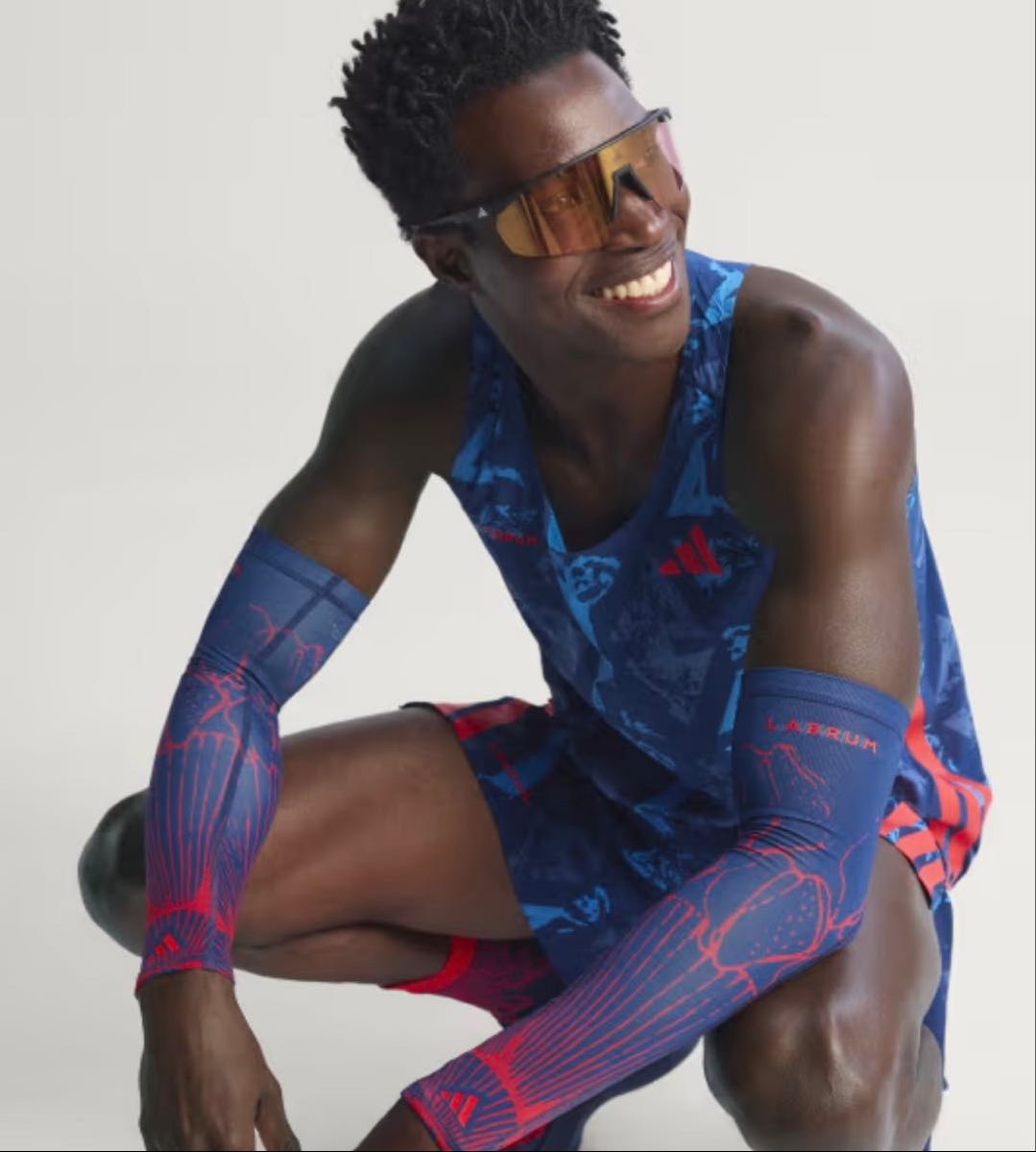 即完売 adizero labrum singlet L SIZE アディゼロ ラブラム