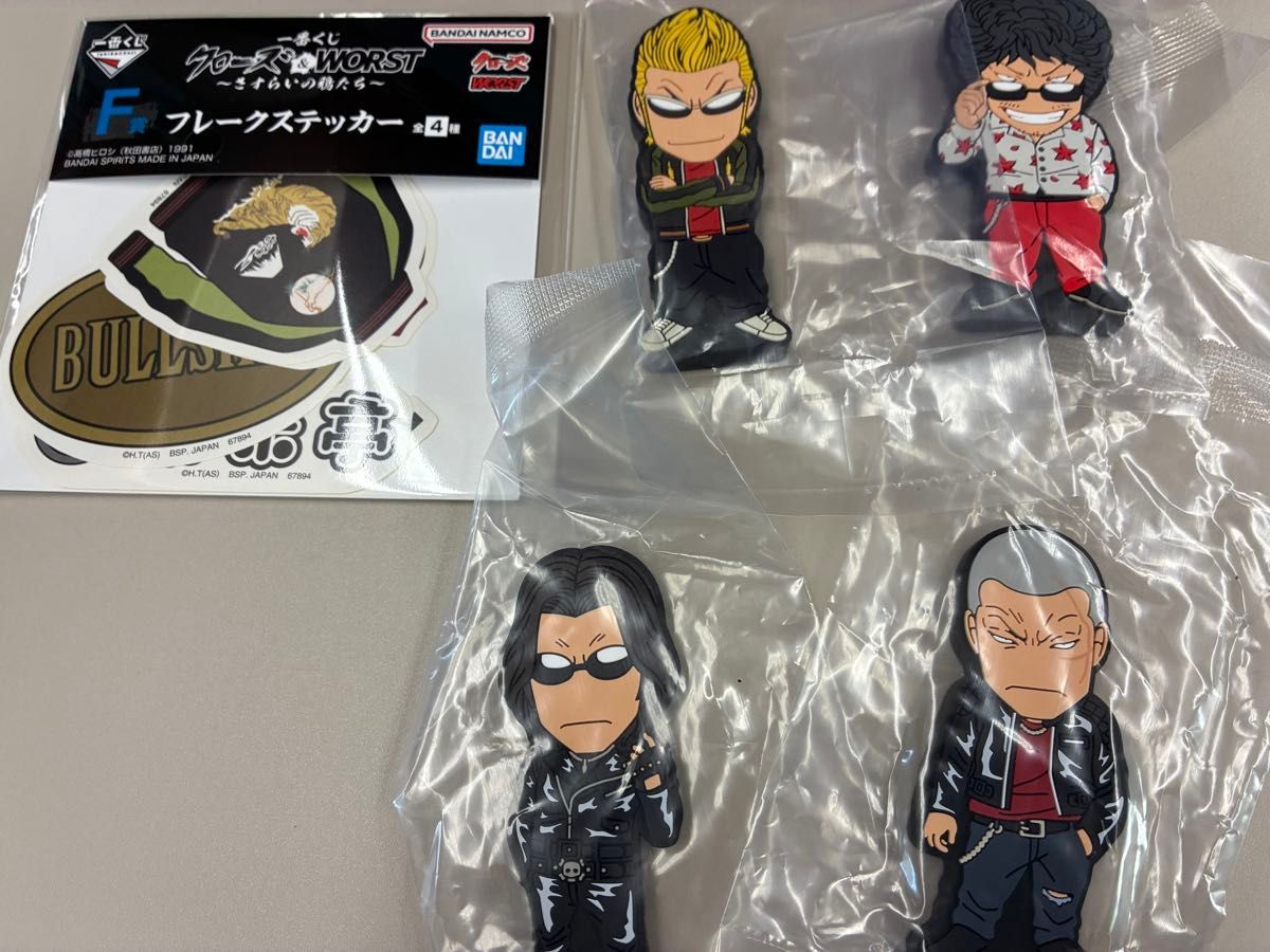 一番くじ クローズ&WORST さすらいの鴉たち I賞 ラバースタンド