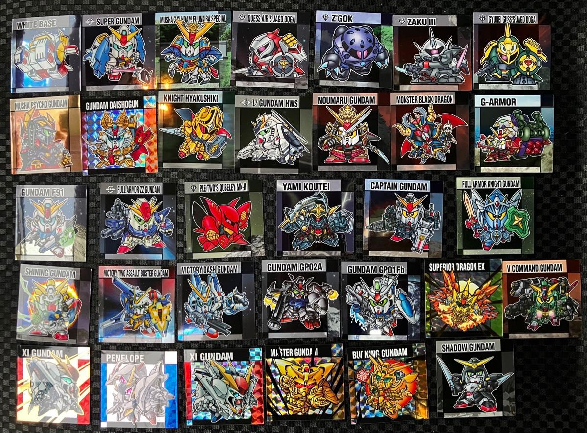 元祖SDガンダムスナック2 コンプ 全33種 シークレット ミガンダム