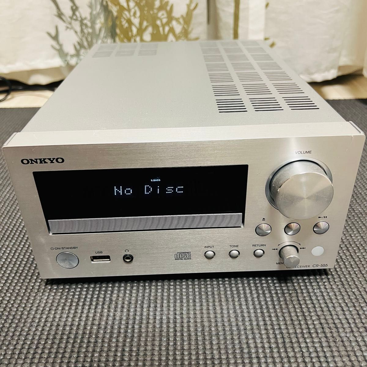 ONKYO CR-555 CDレシーバー USB対応 美品 2015年製｜Yahoo!フリマ（旧