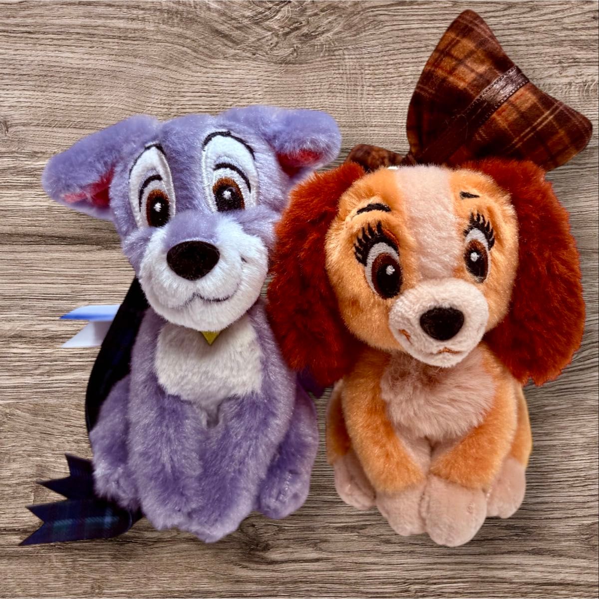 わんわん物語 レディ トランプ ぬいぐるみチャーム 2個セット