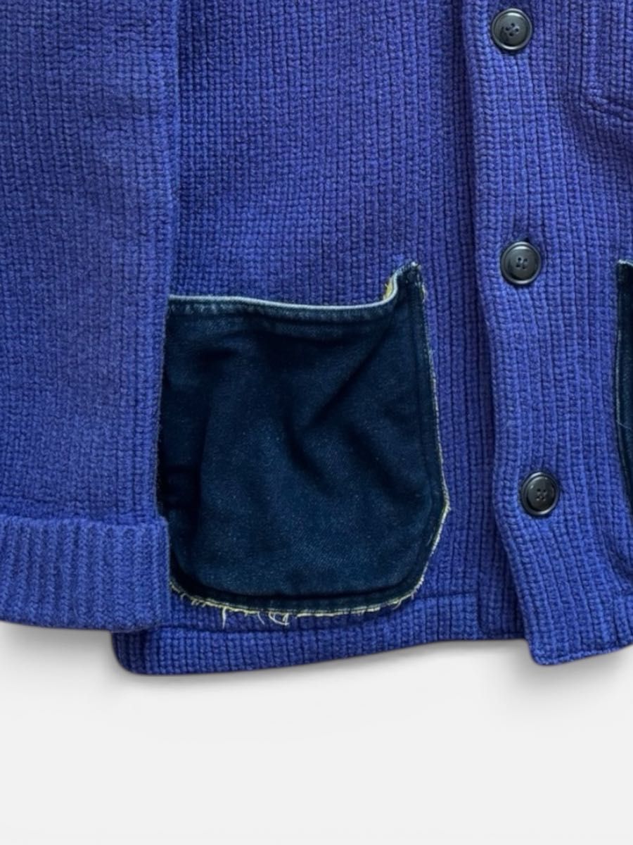 ≪BLUE BLUE≫圧縮ニットジャケット キムタク ラブジェネ 木村拓哉