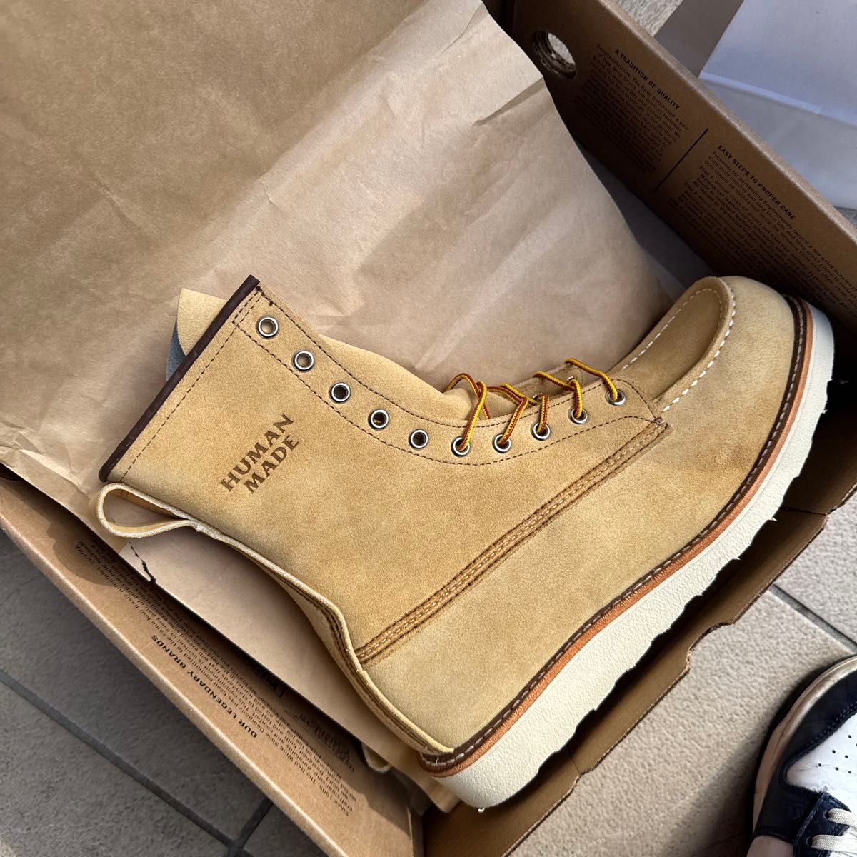 HUMAN MADE x RED WING 8inch Moc 