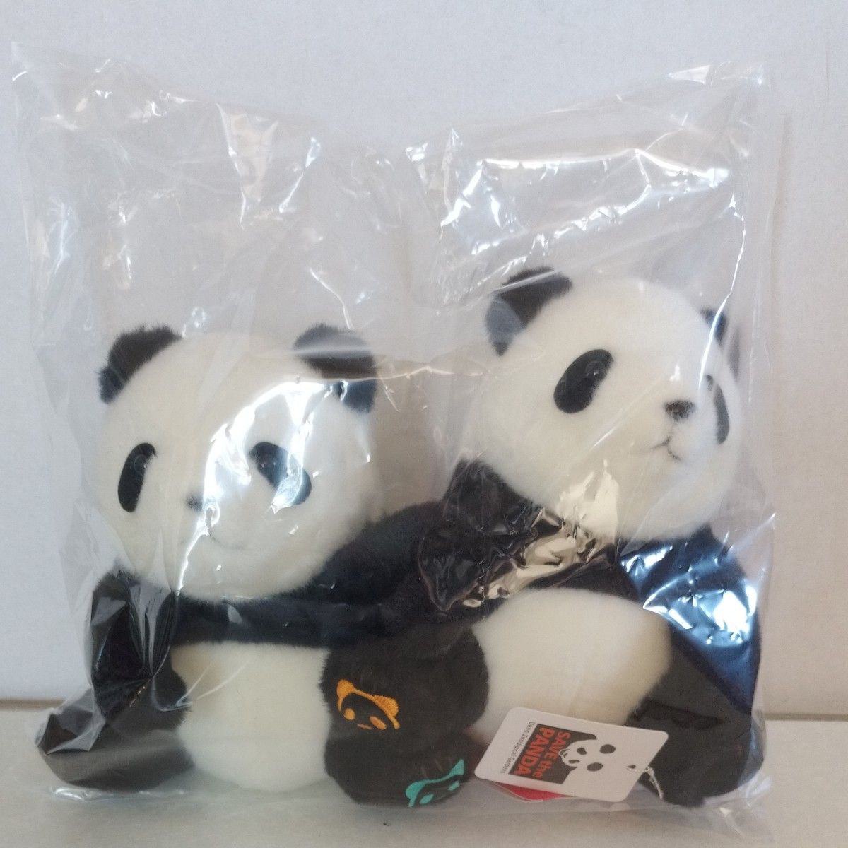 上野動物園 双子パンダ ぬいぐるみ ほんとの大きさパンダの仔 暁暁 蕾