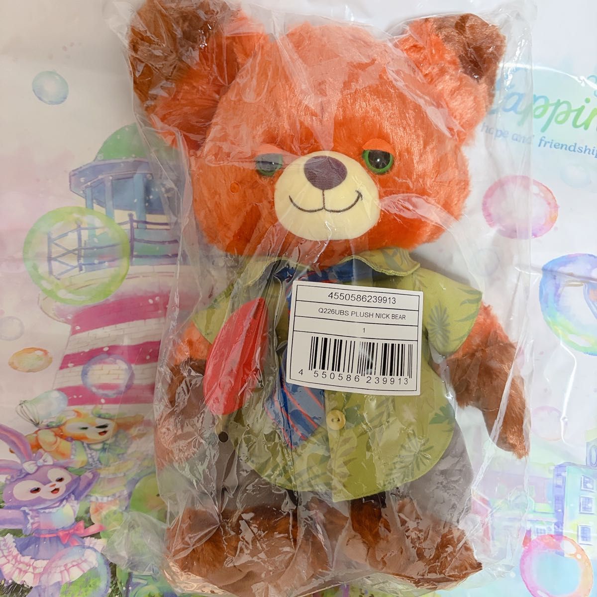 ニック ワイルド ユニベア パウシクル ズートピア 2 ぬいぐるみ M