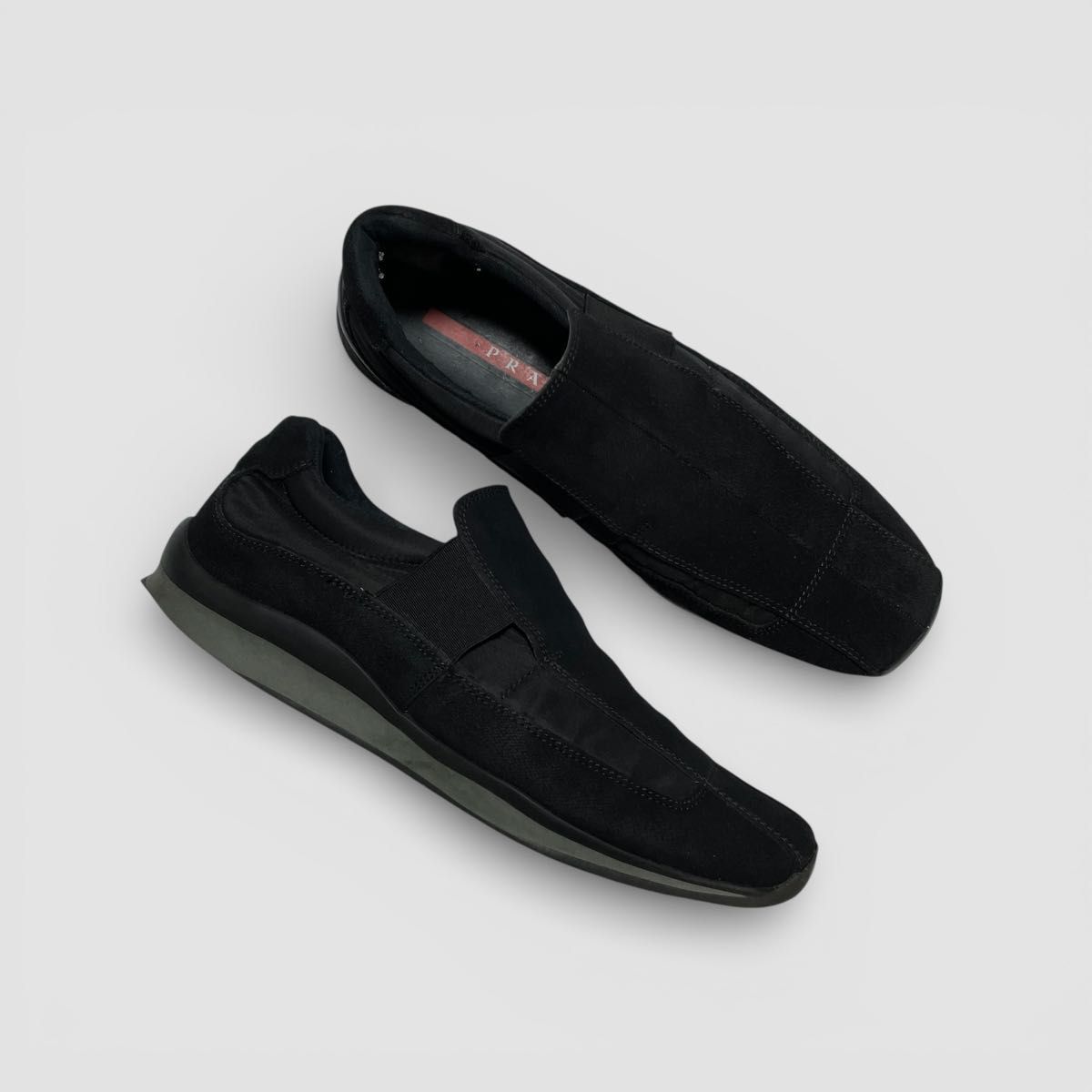 archive prada sports suede driving shoes プラダスポーツ