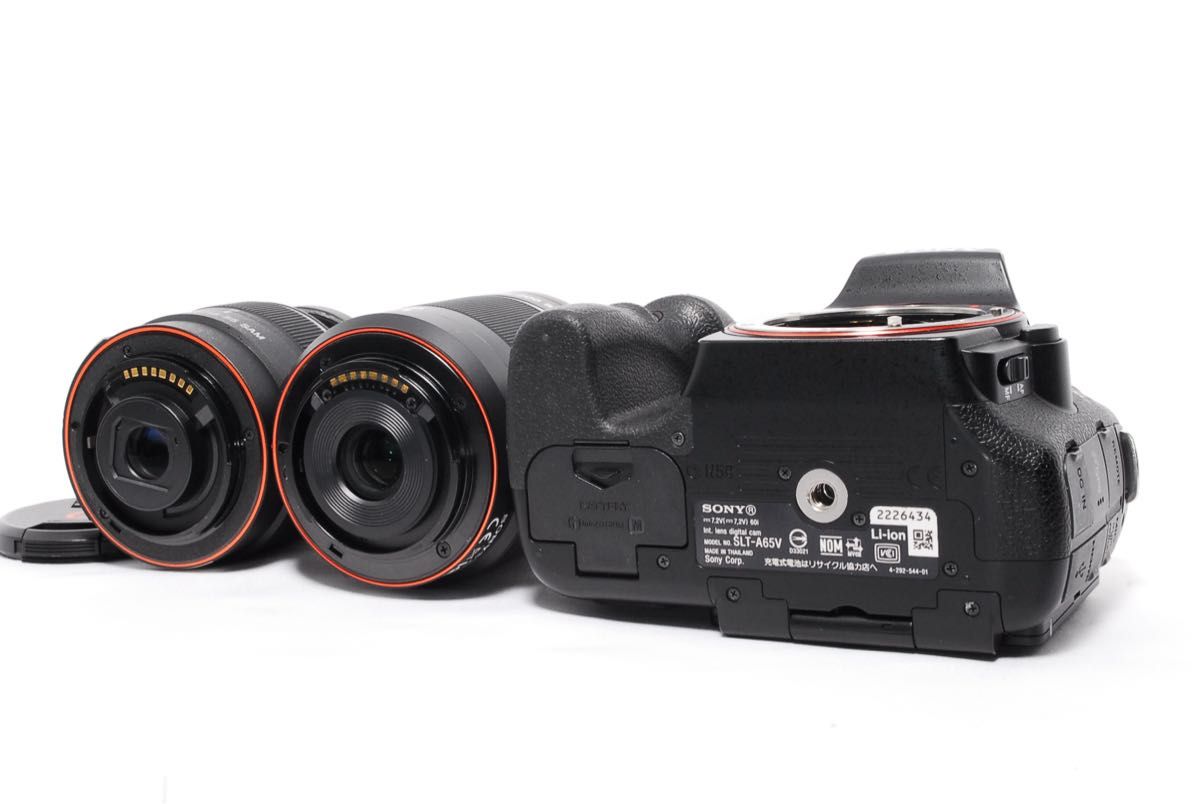 シャッター数少なめ SONY α 65 すぐ使える スマホ転送 一眼レフカメラ