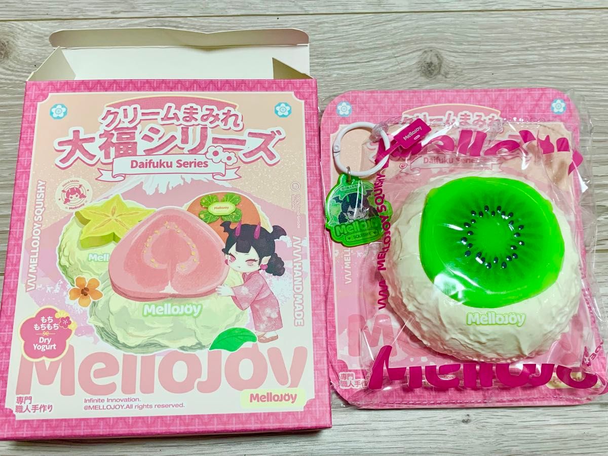 メロジョイ Mellojoy スクイーズ 大福シリーズ キウイ｜Yahoo!フリマ