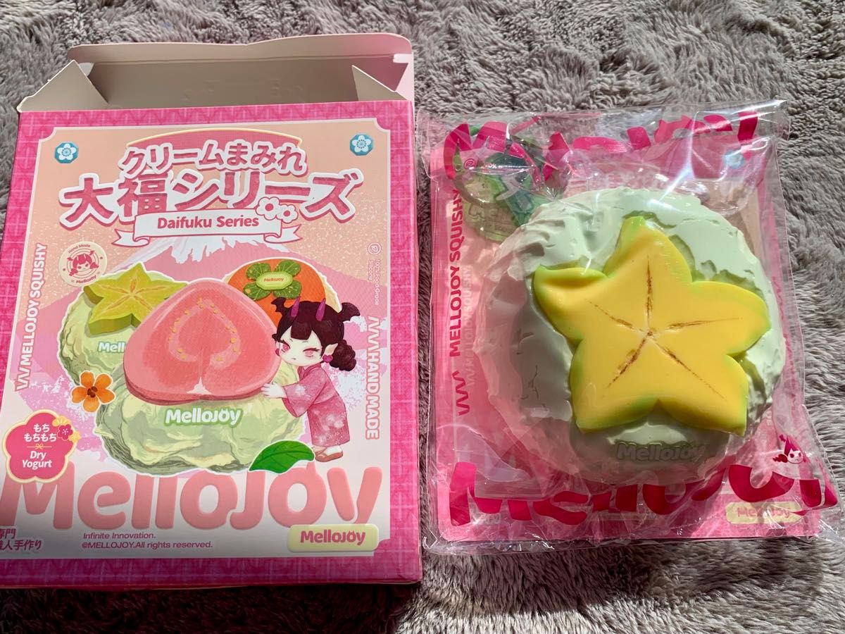 メロジョイ Mellojoy スクイーズ 大福シリーズ スターフルーツ｜Yahoo