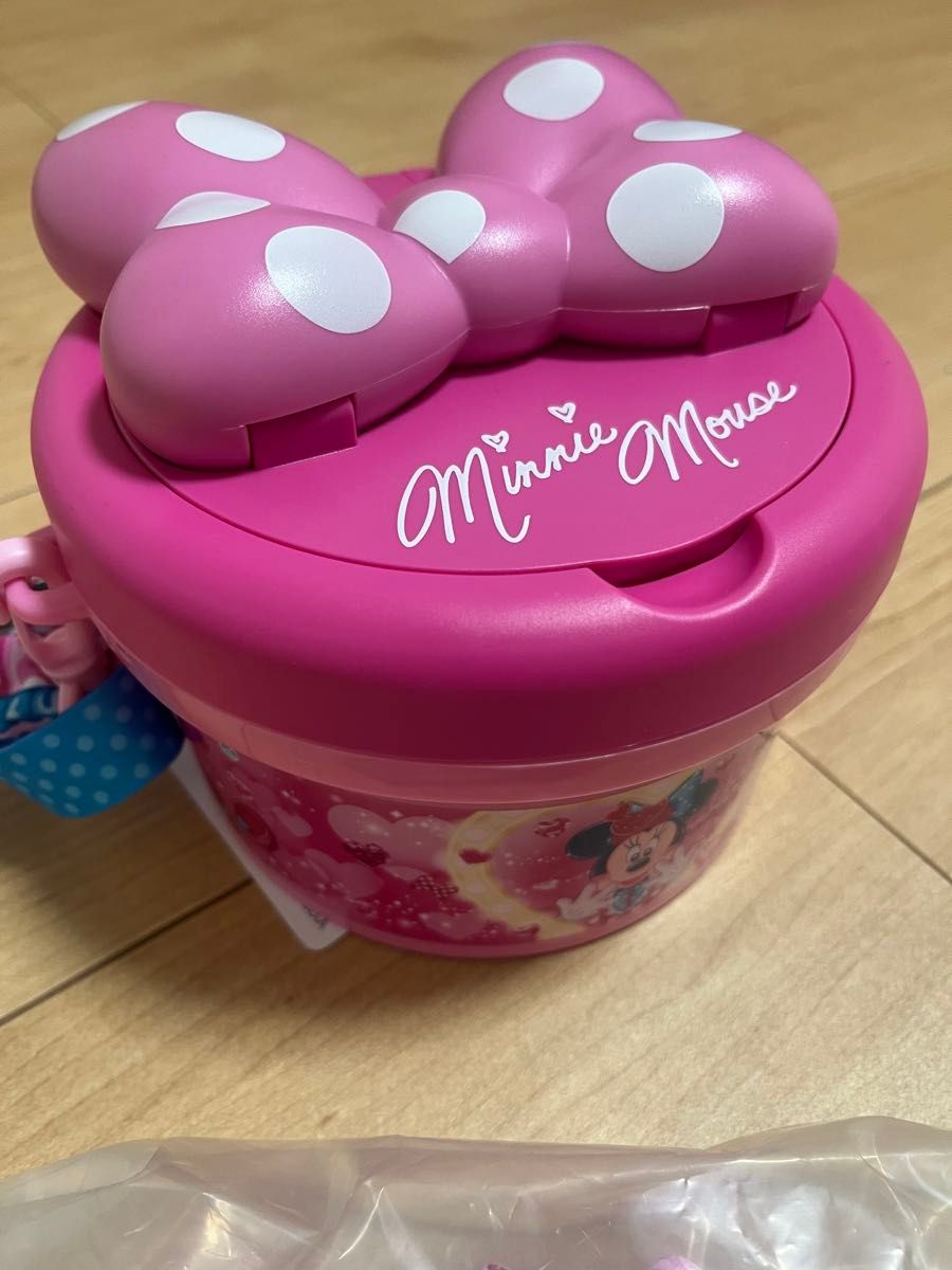 新品・タグ付きミニーマウス ポップコーンバケット ディズニー