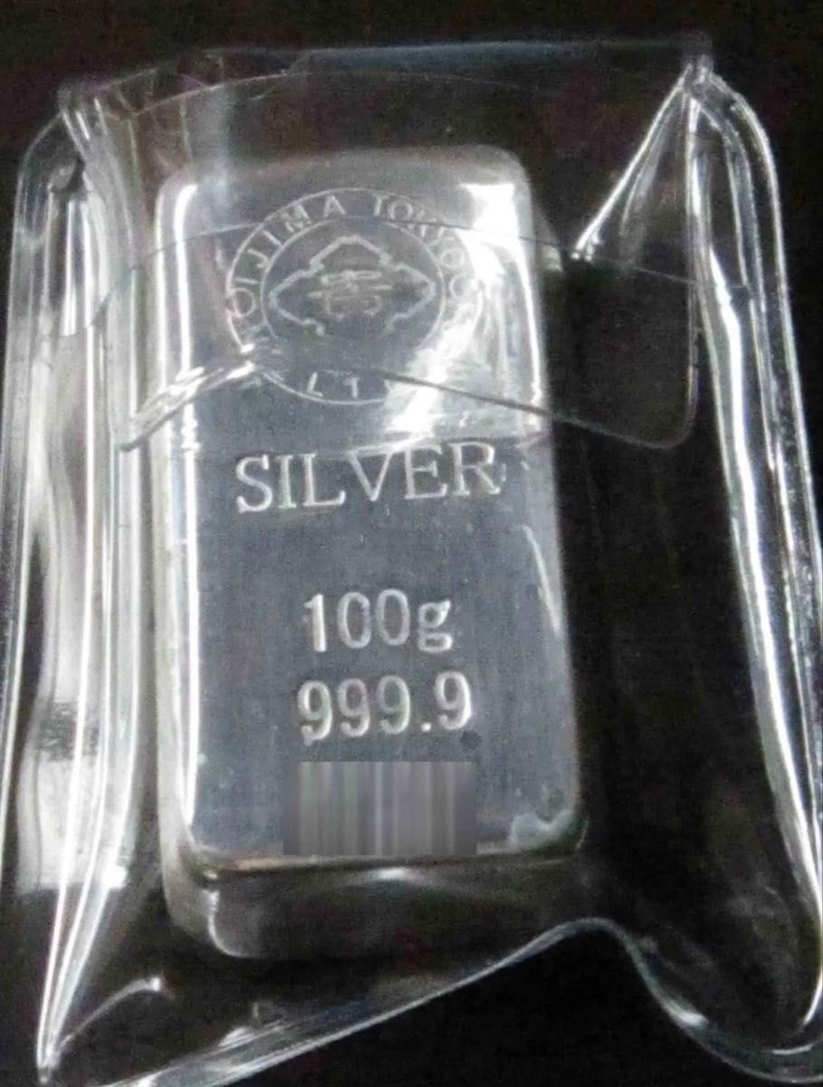 新品未使用】純銀 100g 井島貴金属精錬(株) SILVER｜Yahoo!フリマ（旧