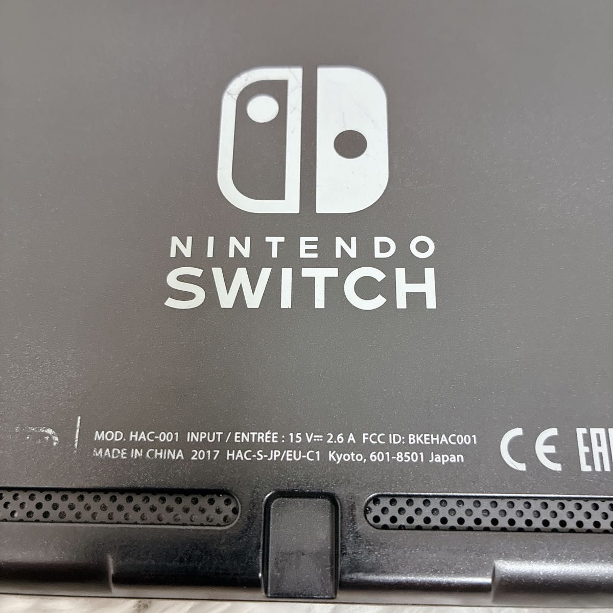 Nintendo Switch 初期型 未対策機 2017年 画面傷なし 本体