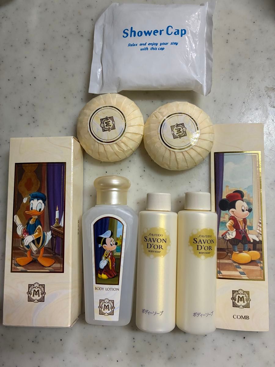 香港ディズニーランドホテル】アメニティ ボディーローション、その他