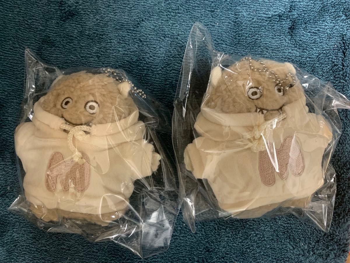 マルシィ 心の奥に潜む怪獣 冬のセピアver ぬいぐるみ 2個セット