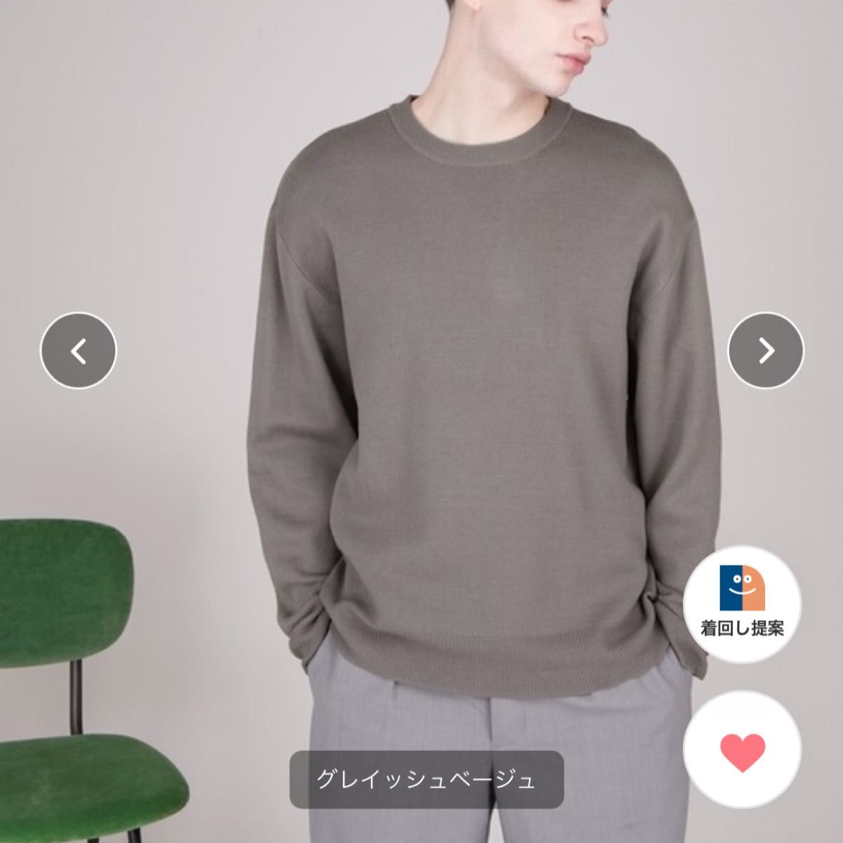 RRL（ダブル アール エル）の「ワッフルニット カシミヤ セーター