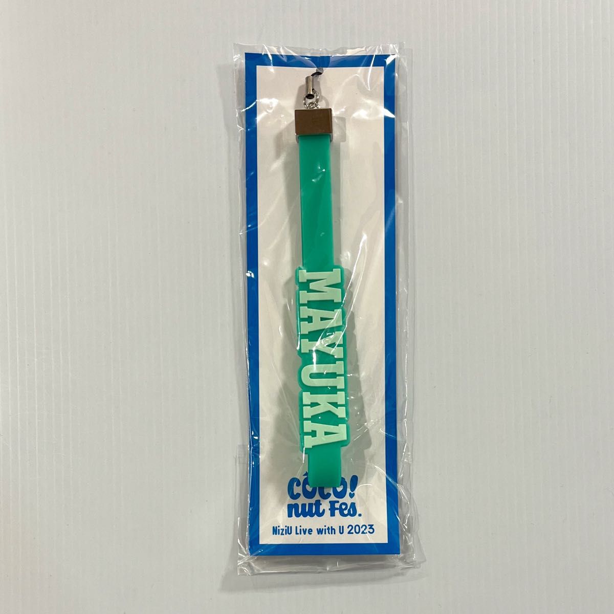 NiziU マユカ ラバー ペンライトストラップ Live with U 2023＂COCO