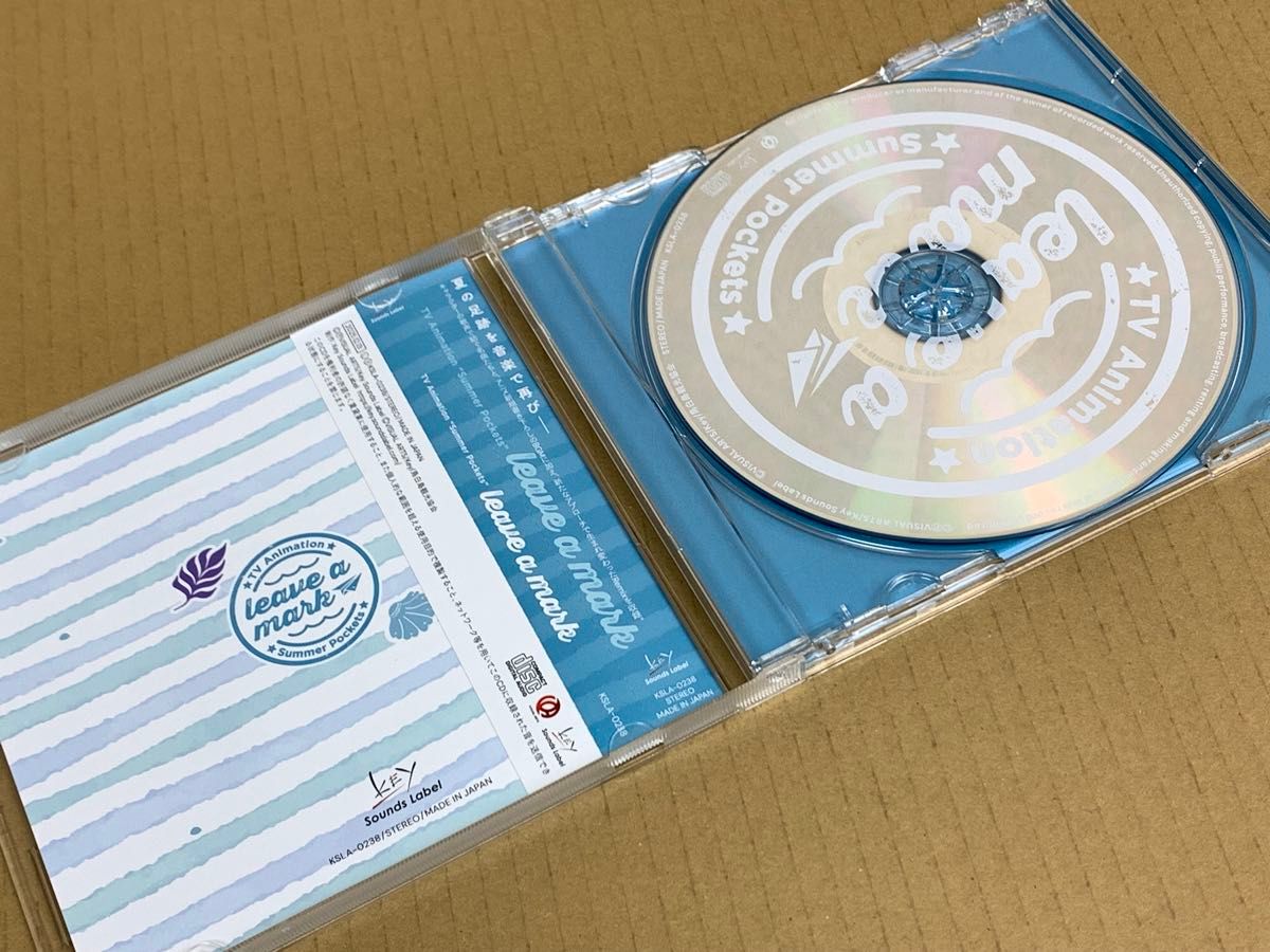 Keyセット 2025 単品 CD Summer Pockets leave a mark コミケ107 C107