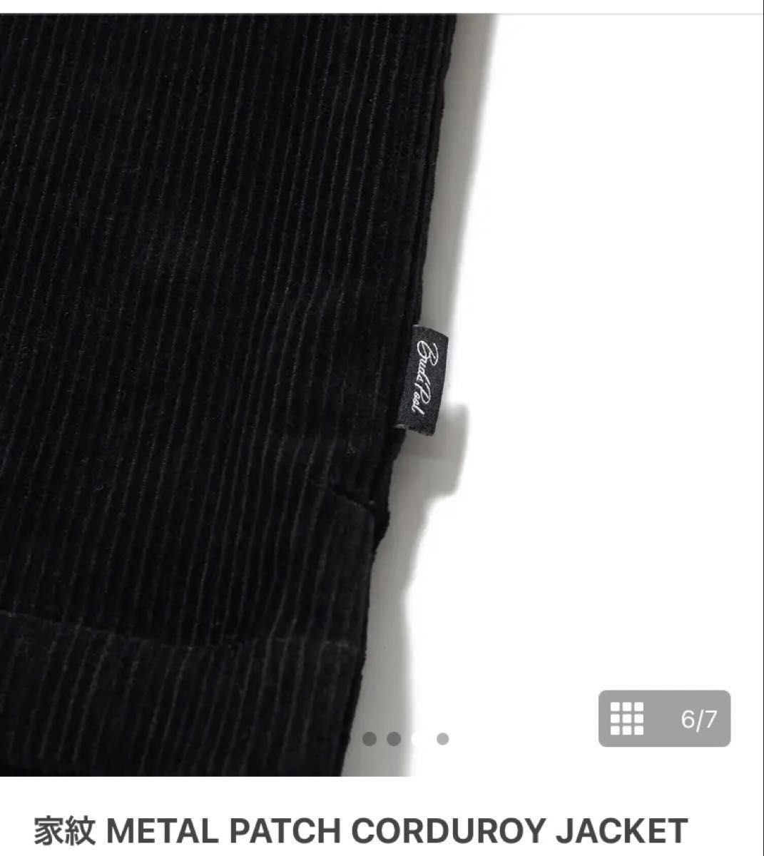 GAKKIN ガッキン 舐達麻 家紋 METAL PATCH CORDUROY JACKET