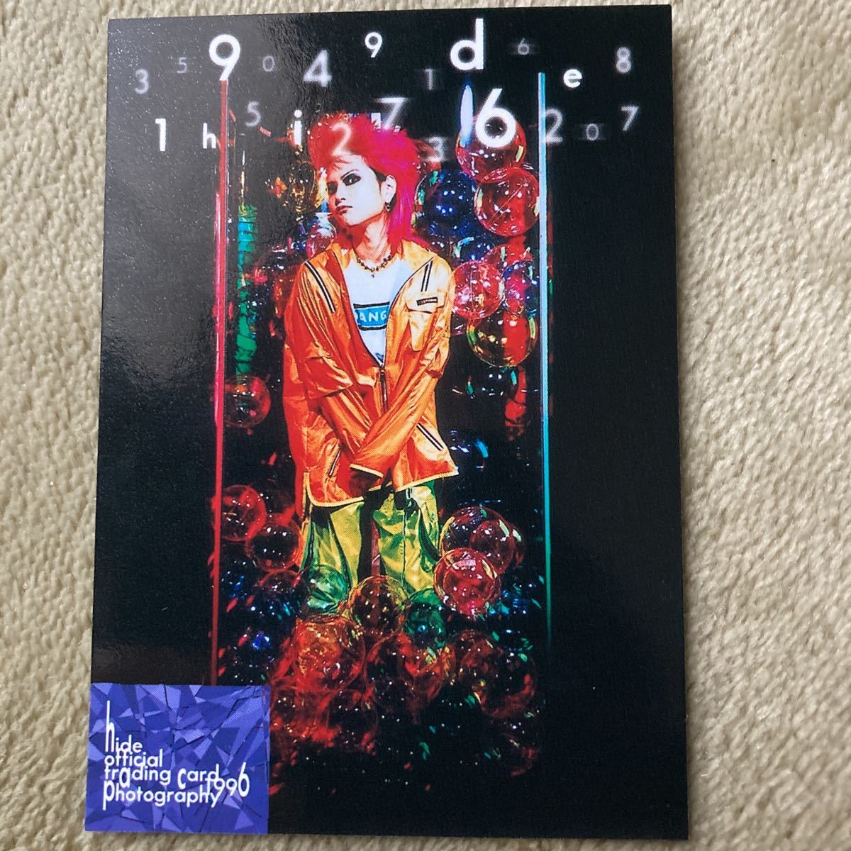 Yahoo!オークション - hide OFFICIAL TRADING CARD【No.034】1996photo
