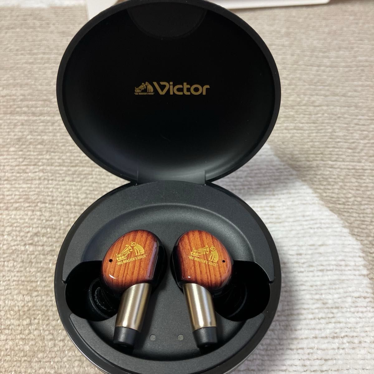 ワイヤレスイヤホン WOOD master HA-FW5000T-T サンバーストブラウン