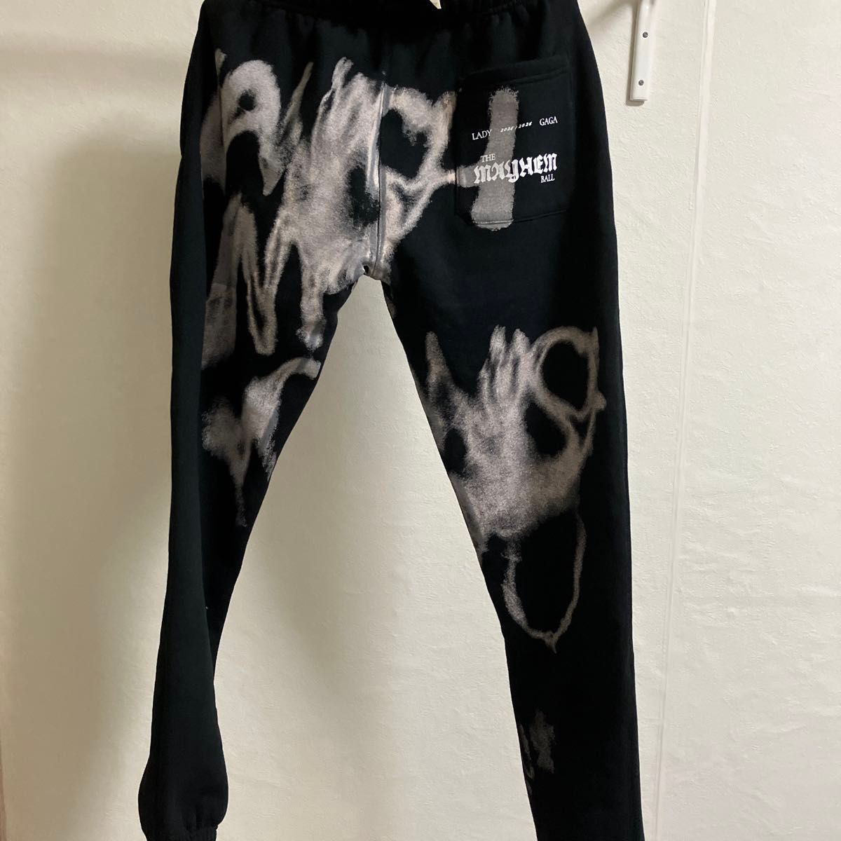 LADY GAGA ツアー2025/2026 公式スウェットパンツ 黒｜Yahoo!フリマ