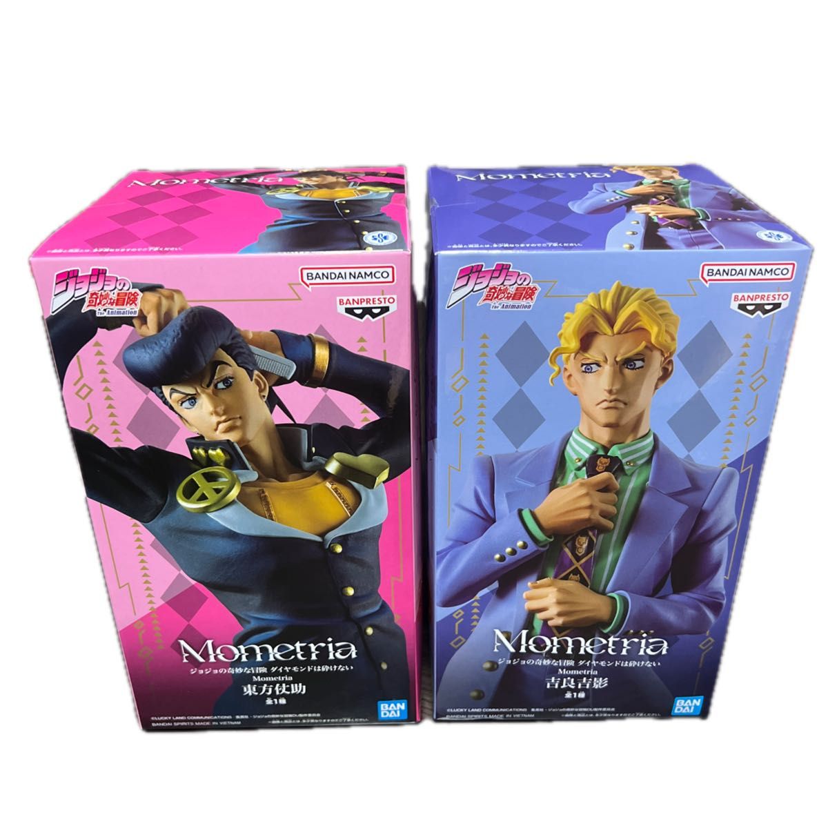 ジョジョの奇妙な冒険 Mometria 東方仗助 吉良吉影 フィギュア 2種
