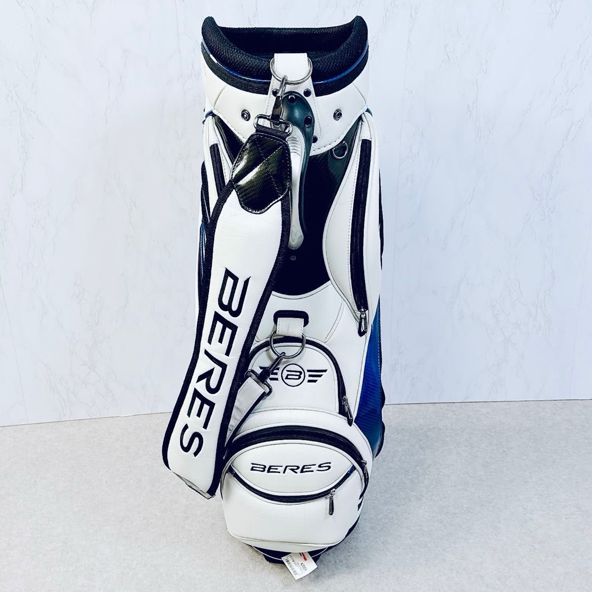 HONMA ホンマ ゴルフ BERES キャディバッグ ホワイト｜Yahoo!フリマ
