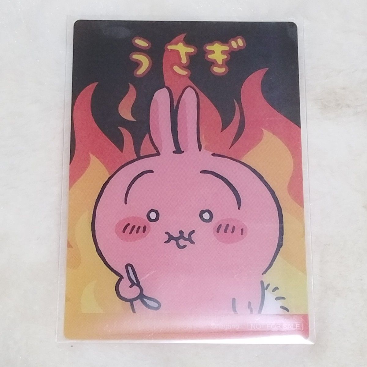 ちいかわ 鬼辛カレーポテトスティック クリアカード うさぎ｜Yahoo