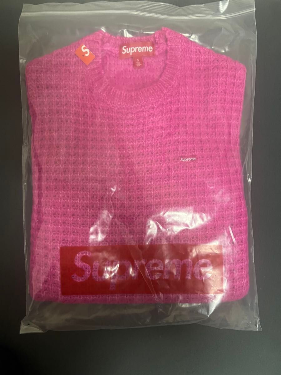 Supreme Small Box Waffle Sweater 