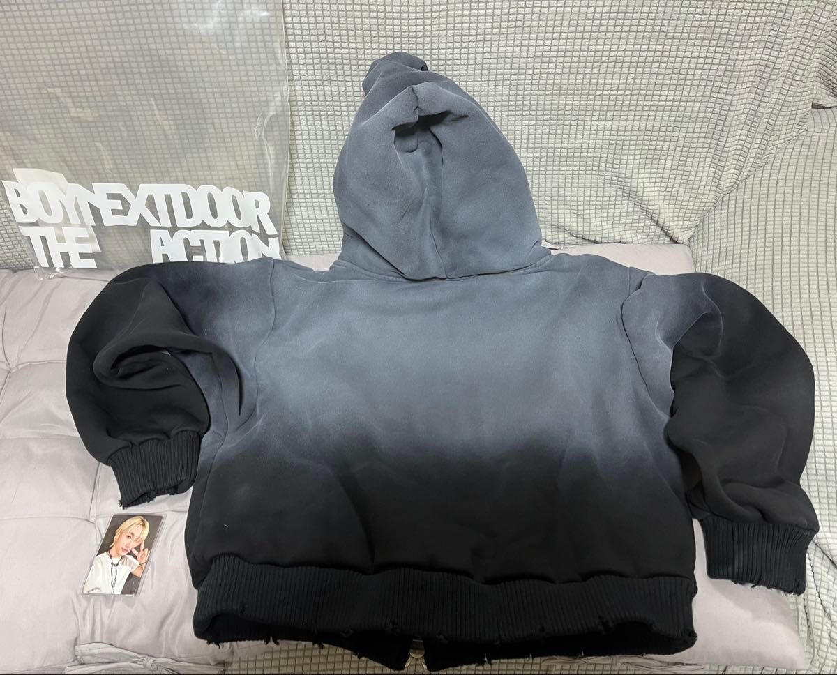 BOYNEXTDOOR The Action ZIP-UP HOODIE トレカ付き パーカー フーディ
