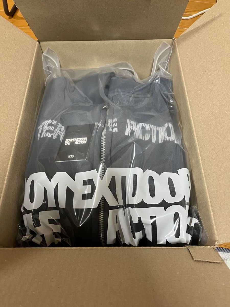 BOYNEXTDOOR The Action ZIP-UP HOODIE トレカ付き パーカー フーディ