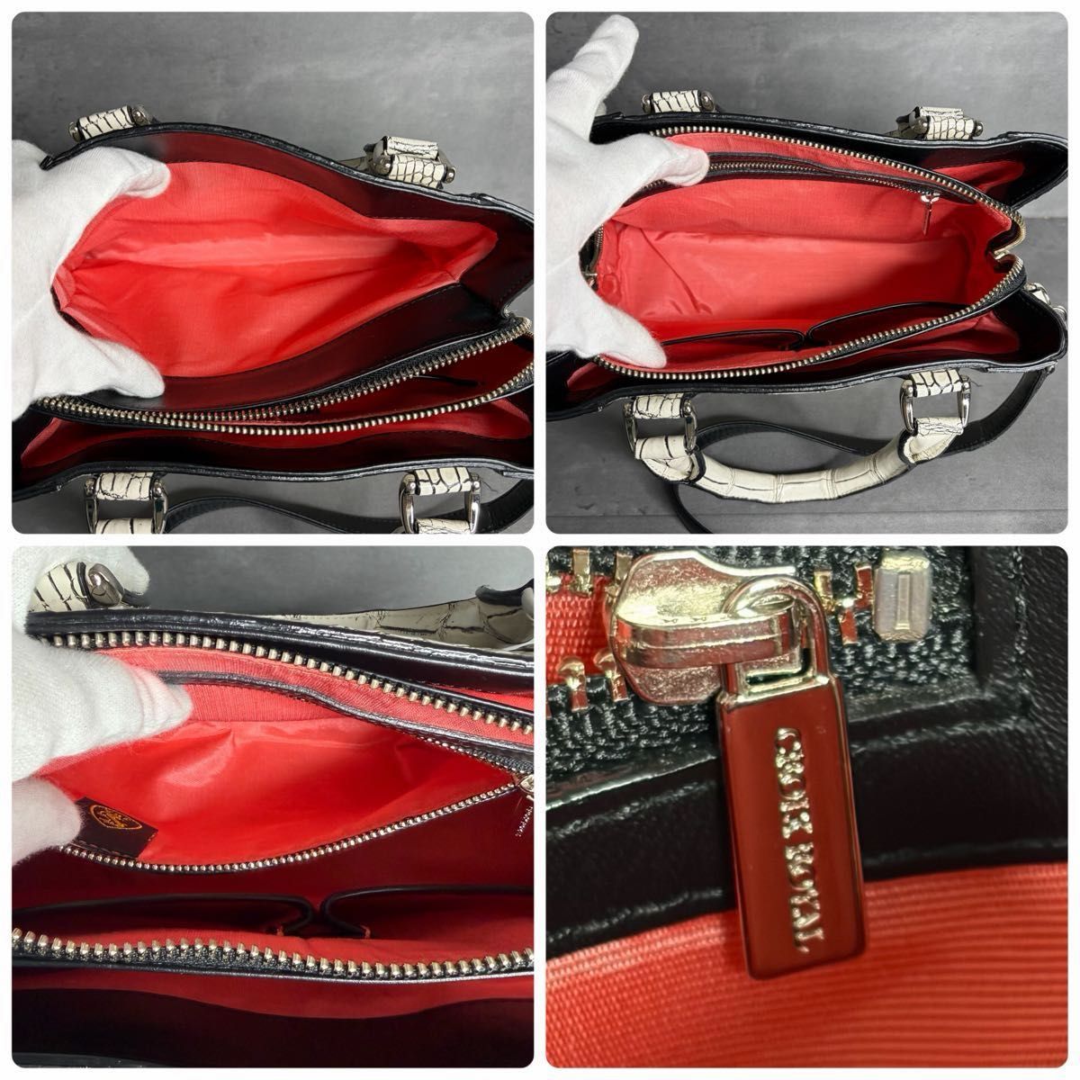 JRA認定】CROIX ROYAL クロワロワイヤル マットクロコダイル バニラ