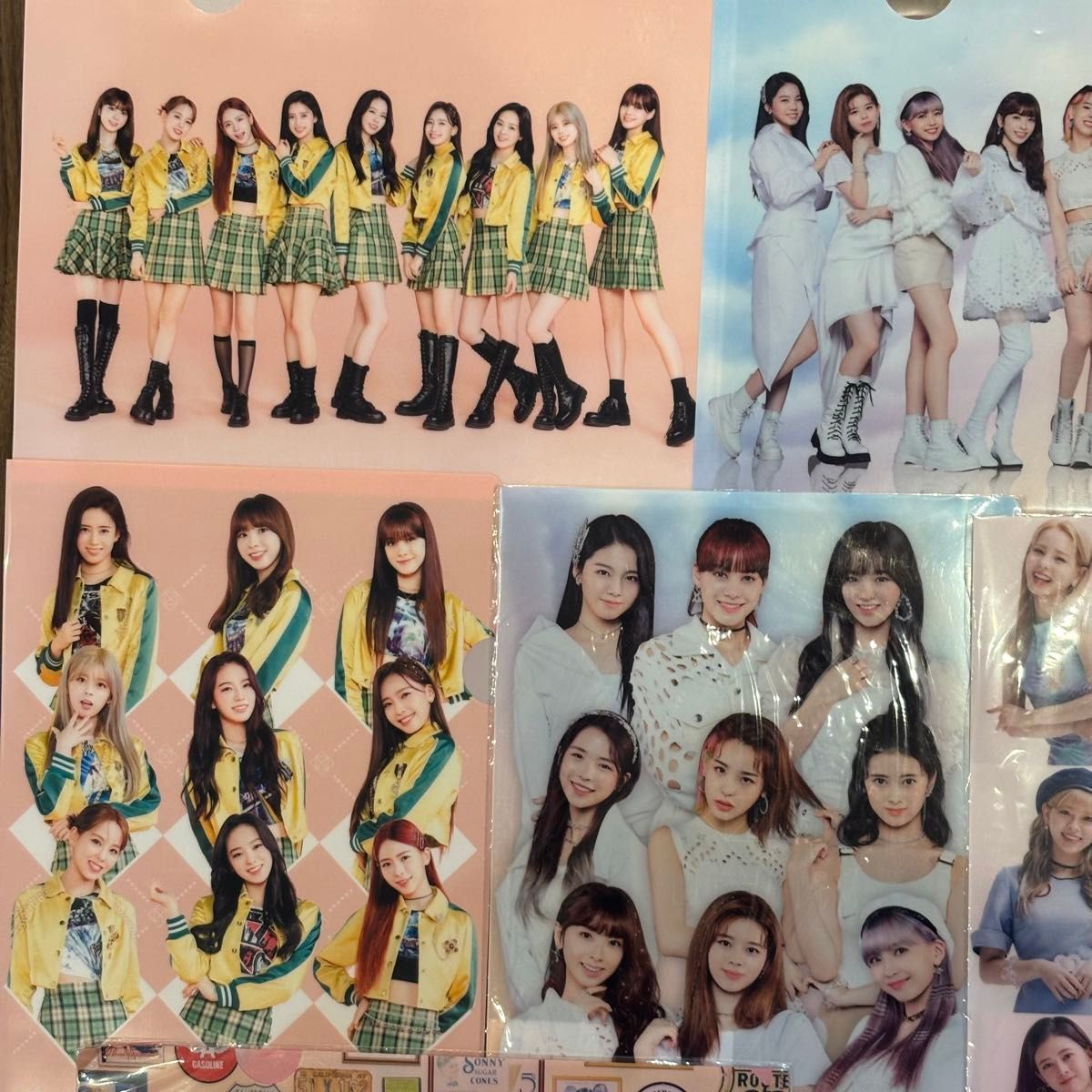 バラ売り可】NiziU キャンペーンクリアファイル バラ売り可】NiziU