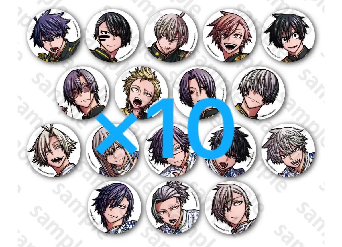 桃源暗鬼 アフターコミケ 秋田書店 c107 缶バッジ 未開封 10個｜Yahoo