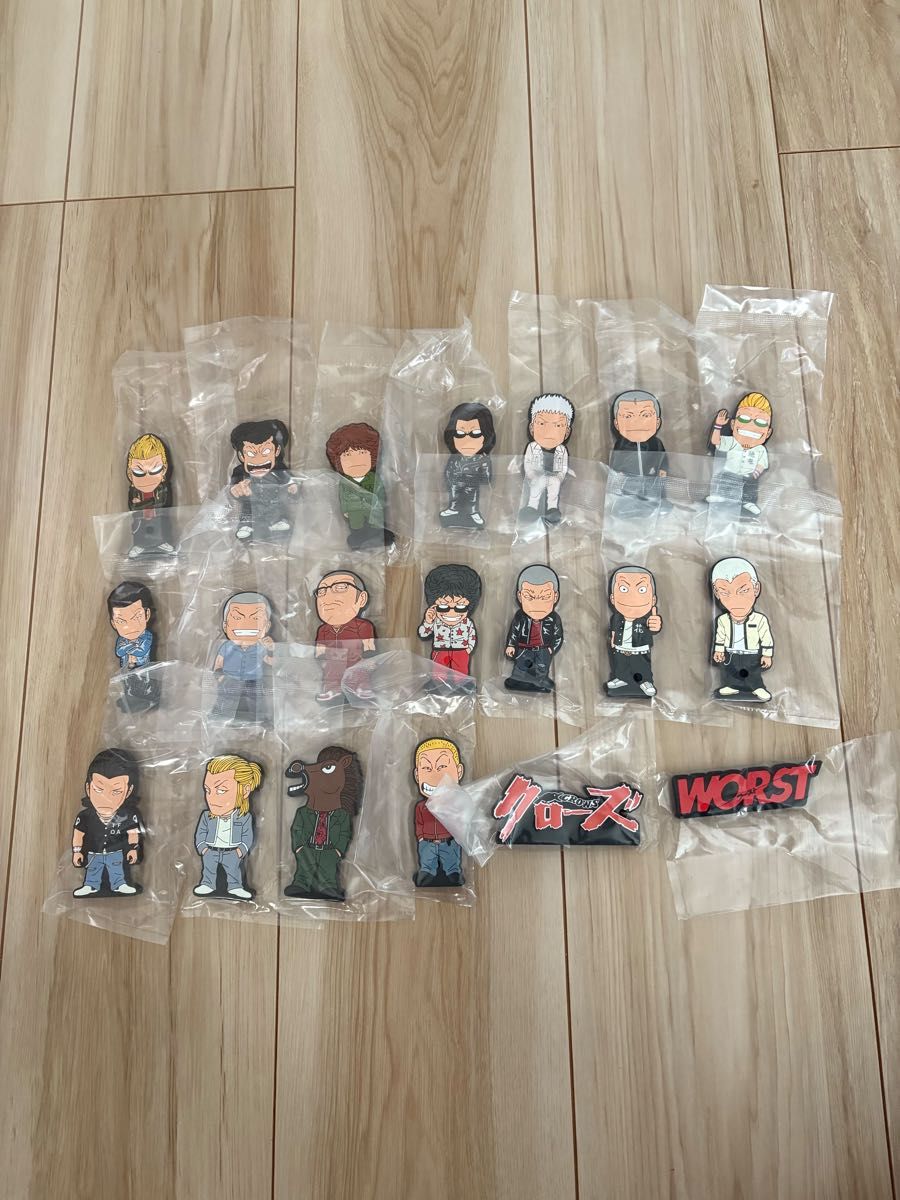 一番くじ クローズ&WORST さすらいの鴉たち I賞 ラバースタンド 全20種