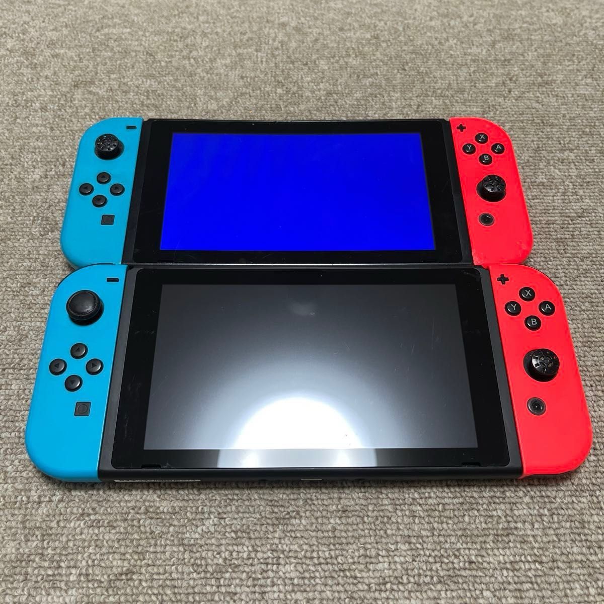 B1097 ニンテンドースイッチ Nintendo Switch ネオンブルー ネオン