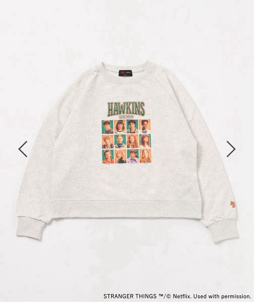 STRANGER THINGS ストレンジャーシングス niko and コラボ スウェット