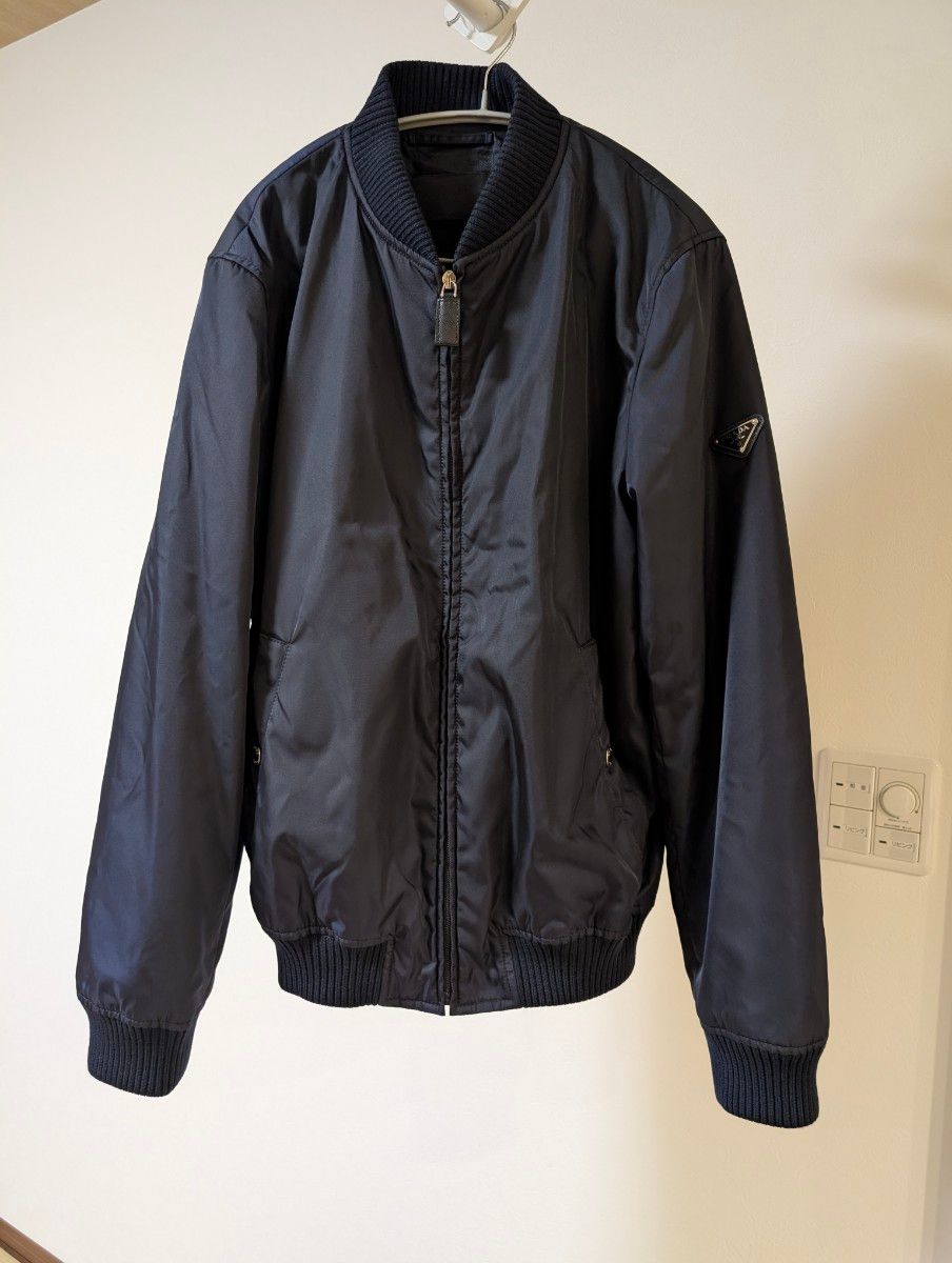 PRADA MA1 ブルゾン ネイビー ボンバージャケット｜Yahoo!フリマ（旧