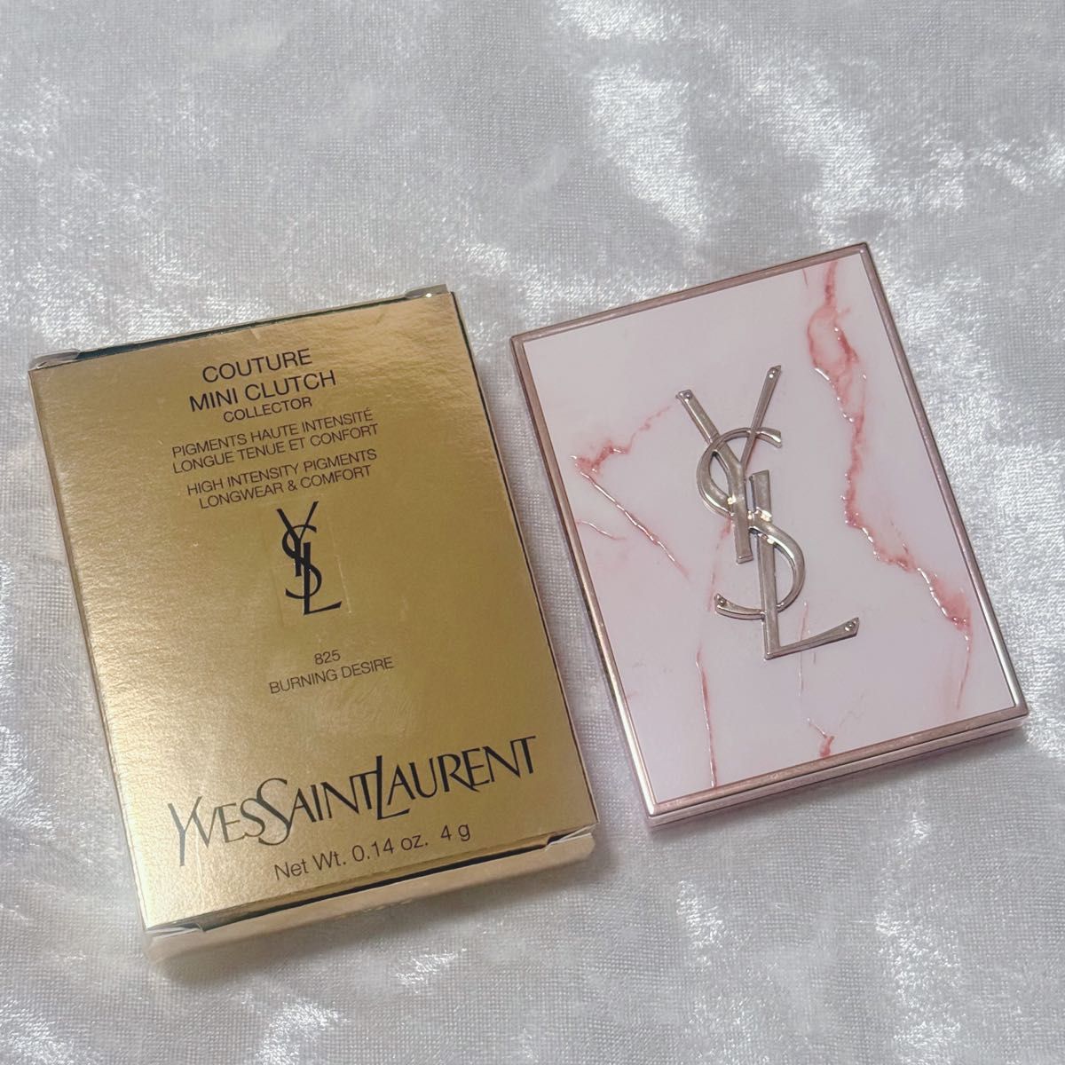 イヴサンローラン YSL クチュール ミニ クラッチ 825 バーニング
