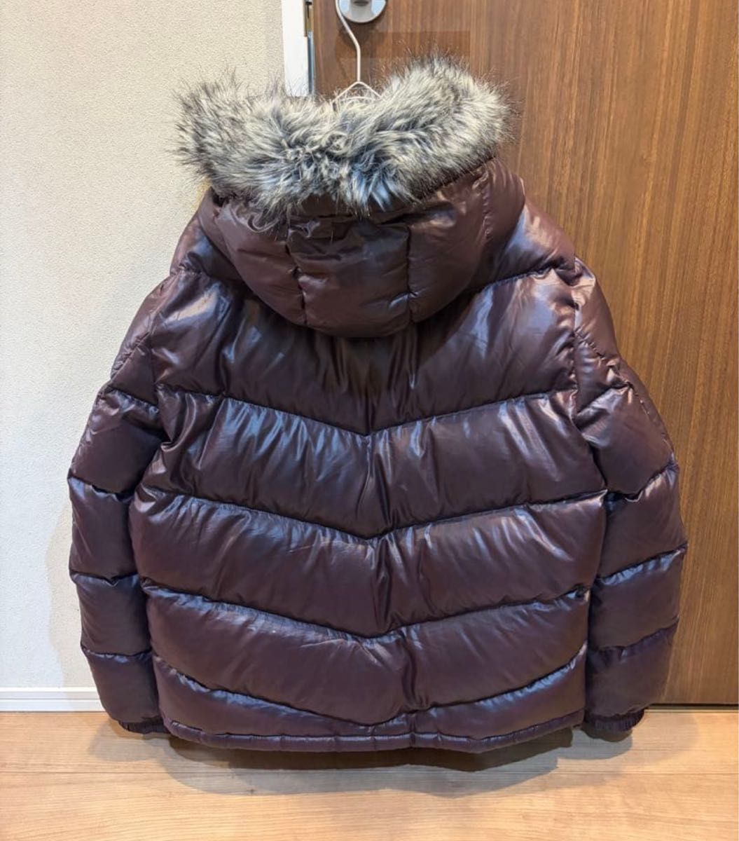 美品コンバース ダウンジャケット y2k 平成 肉厚 フード ファー