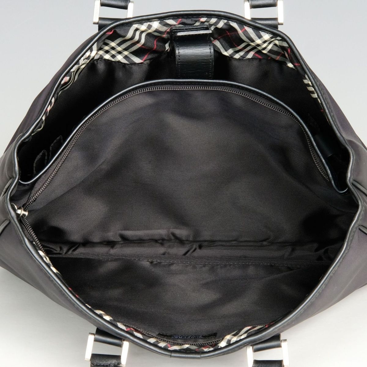 美品】 BURBERRY バーバリー ビジネスバッグ ノバチェック ナイロン