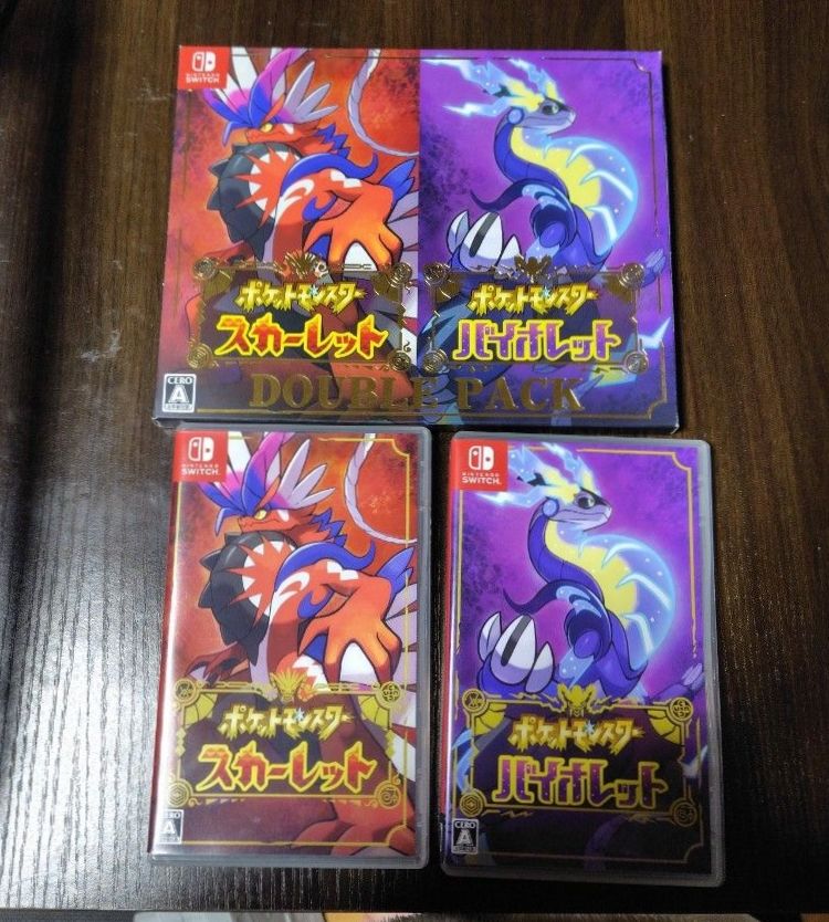 ポケットモンスター スカーレット バイオレット ダブルパック Switch
