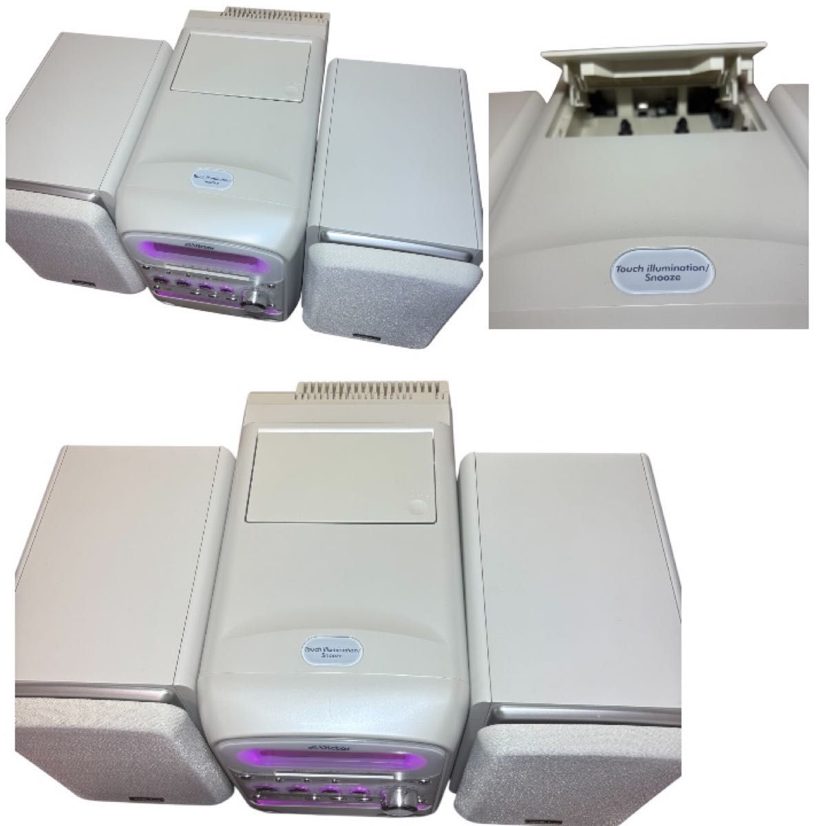 極美品】Victor CA-UXQX1-W CD MD カセットFM ミニコンポ 動作良好