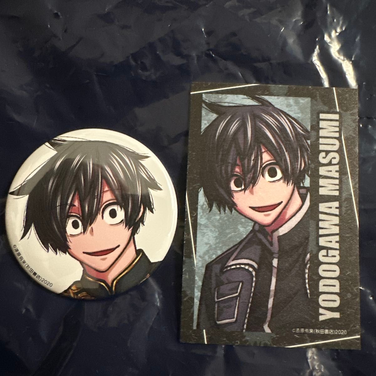 桃源暗鬼 コミケ 淀川真澄 缶バッジ キャラカード 2個セット｜Yahoo