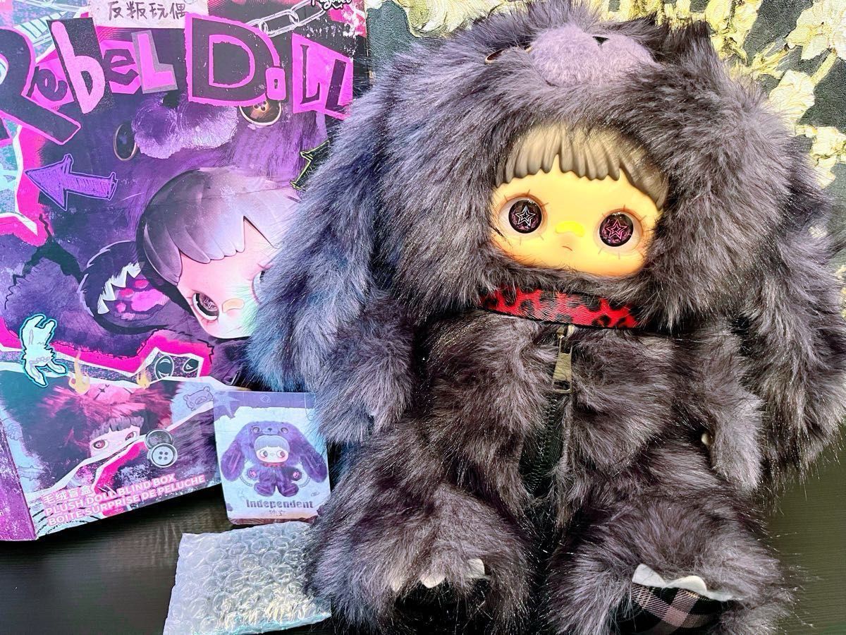 MayMei メイメイ 反逆ぬいぐるみシリーズ 400％ パープル 紫